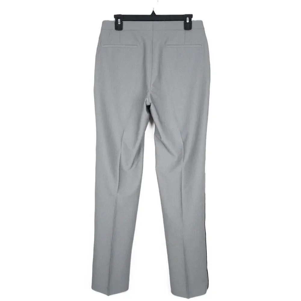 Alfani Mens Slim Fit Tuxedo Dress Pants 30x32 Grey Black Stretch AlfaTech NWOT